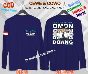 Bd Kaos Dtf Omon Omon Doang Kaos Prabowo gemoy Sorry Yee PJG Bdr Viral 2024 kaos kata2 viral Kaos Atasan trending  Kaos Distro Murah