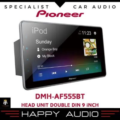 Head Unit Double Din 9 inch PIONEER DMH-AF555BT WebLink Mirroring Bluetooth Original