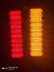 Led dây 10 bóng mỗi bóng 12 mắt chạy điện 24v dùng trang trí xe tải