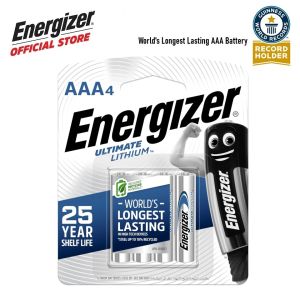 Energizer Ultimate Lithium AAA 4s Batteries