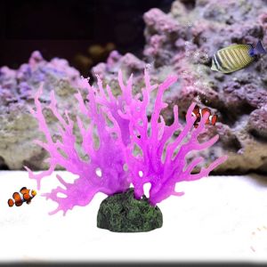 ER52858 Lifelike Simulation Coral Colorful PVC Artificial Coral Reef Coral Figure Decorative Coral Ornaments Fish Tank