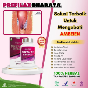 Obat Ambein Benjolan Keluar - Prefilax Bharata Obat Ambeien Wasir Resmi BPOM
