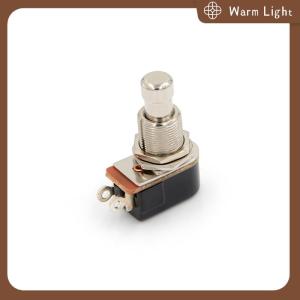 Warm Light สวิทช์กีต้าร์ไฟฟ้าใหม่ Momentary PUSH button Foot SWITCH SPST