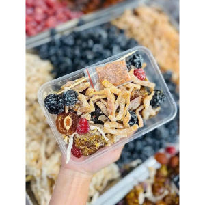 Ô MAI MIX HÀ NỘI HỘP 400GR KÈM MUỐI CHUA NGỌT ĂN VẶT NGON