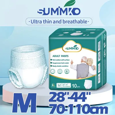Lampin Dewasa Sumikko Saiz M / L / XL 10pcs / 1pek Seluar Tarik Ke Atas Kalis Bocor Sesuai untuk Dewasa