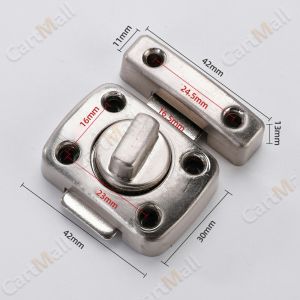 Gate Latch Slide Bolt Latches Lock Zinc Alloy Safety Door Locks