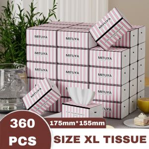 【Big Size 360Pcs】MIDUYA Orange Tissue Paper Premium Facial Tissue Quality Tissue 4ply Cotton tissue 90pulls
