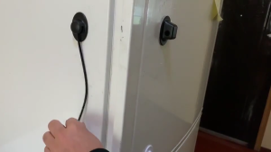 Dorm Freezer Door Lock Magnetic Refrigerator Lock with for Key Cabinet Door Limiters Child Safety Fridge Lock with Adhes