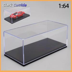 [Clark Carrida] 1:64 Xe mô hình hiển thị hộp trong suốt bảo vệ trường hợp Acrylic bụi cứng Bìa lưu trữ chủ