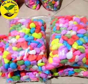 BATU WARNA WARNI TAIWAN 500 GRAM DEKORASI AKUARIUM