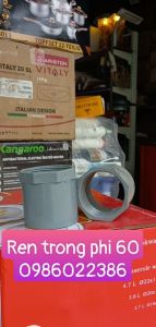 Ren răng trong ren ngoài 60 và 75(76)nối măng sông ren trong ren ngoài 90 nhựa tiền phong chính hãng