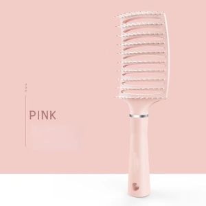 Hair Scalp Massage Comb Hairbrush Nylon Men Women Wet Dry Curly Detangle Salon Hair Brush Hairdressing Styling Tool