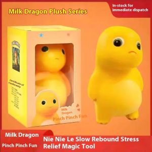 Dễ thương rồng Đàn hồi Chậm Đồ chơi giảm căng thẳng cho mọi lứa tuổi vui vẻ bóp chơi