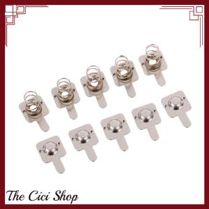 [The Cici Shop] 10pair Replacement Metal Batteries Spring Contact Plate For AAA Batterie
