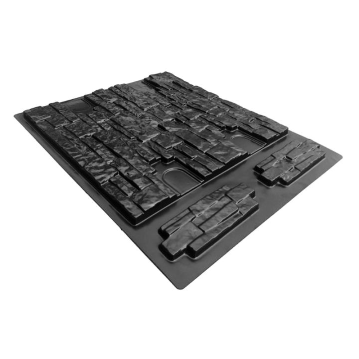 Concrete Molds DIY Plastic Molds Concrete Plaster Wall Stone Cement