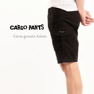 CELANA CARGO PRIA PENDEK PINGGANG RIB KARET DISTRO TERBARU DAN TERMURAH