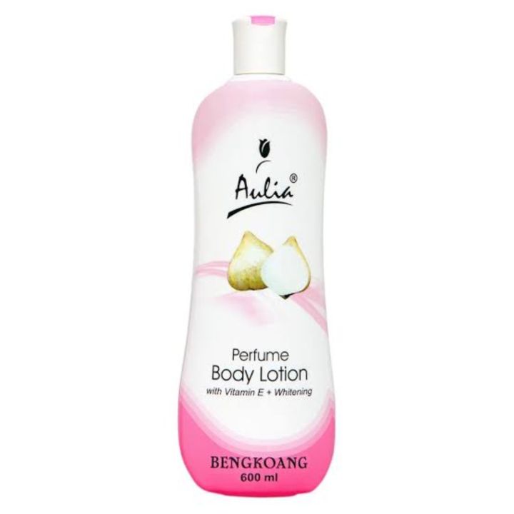 Aulia Perfume Body Lotion With Vitamin E + Whitening 600ml - Bengkoang ...