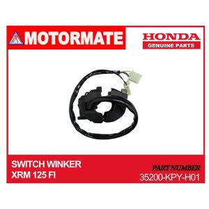 HONDA GENUINE PARTS Switch Winker XRM1 25 FI Part No. 35200-KPY-H01