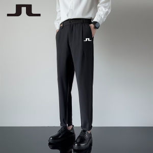 Golf Trousers Men 2024 Korean Version New Style Straight Trousers Men Loose Drape Golf Pants