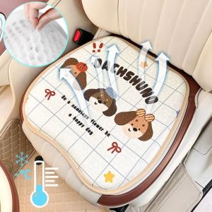 ZM10Q Creative Car Seat Cushion Universal Breathable Car Chair Cooling Pad High Quality Non-slip Auto Seat Cover Automotive Interior Supplies