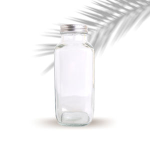 MILAGRA Glass Bottle 500 mL I Botol Kopi Kaca | Infused Bottle | Botol Beling