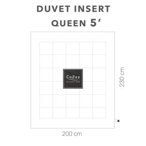 ไส้ผ้านวม ขนห่านเทียม  เกรดพรีเมี่ยม 100%Lyocell Sateen ไส้ใยไมโครไฟเบอร์ / ไมโครเจล ไส้ผ้านวม 6 ฟุต/ไส้ผ้านวม5ฟุต/ ไส้ผ้านวม3.5ฟุต : CoZzz Bedding