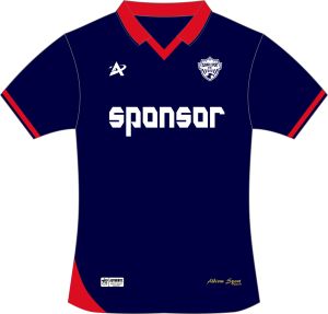 Jersey Futsal Polyester Navy Customized - Size 8XL untuk Olahraga Hobi dan Turnamen