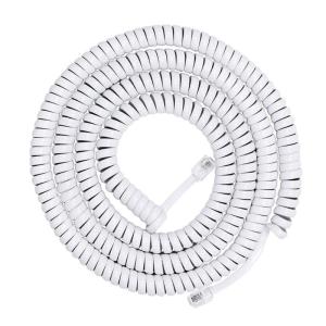 RJ9 RJ11 4P4C Telephone Handset Cord Coiled Fix Landline Phone Wire For Clear Calls And Durability 200cm 300cm