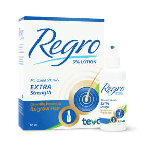 [E:2027/28] REGRO 5% Hair Lotion 80ml 40 days supply - Clinically proven to regrow hair/ extra strength/ Stimulate hair growth/REGRO SHAMPOO 500ML