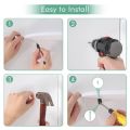 3PCS Floating Corner Shelf Wall-Mounted Storage Rack Furniture Office Deco Wall Bookshelves Home. 