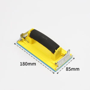 Handheld Sandpaper Holder Hand Grip Sanding Tool Frame for Wood Metal Polishing DIY