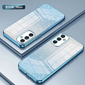 PROMO Soft Case Samsung A15 4G A15 5G A25 5G Luxury Gliter TPU Premium Silicon Plating Clear