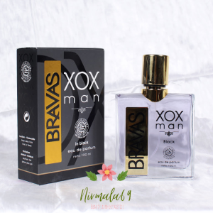 Bravas Eau De Parfum XOX Man 100ml/minyak wangi Bravas original/Bpom/pewangi badan/pengharum baju/parfume tahan lama/farpum bravas/minyak wangi awet seharian/Nirmala69