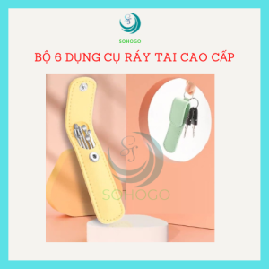 Dụng Cụ Lấy Ráy Tai Inox 360° -Tai Sạch – Dụng Cụ Vệ Sinh Tai Thông Minh-Bộ Lấy Ráy Tai Xoắn Ốc Chuyên Dụng-Dụng Cụ Vệ Sinh Tai Không Đau Inox Cao Cấp -Dụng Cụ Lấy Ráy Tai Xoay 360 Độ Kèm Bao Đựng