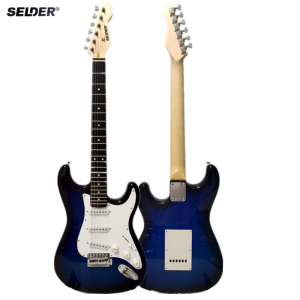 Selder Electric Guitar Stratocaster ST Guitar Rosewood Fretboard Blueburst