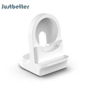 ที่วางเครื่องชาร์จซิลิโคนแบบพกพากันลื่นแท่นวางเครื่องชาร์จนาฬิกาข้อมืออุปกรณ์เสริมน้ำหนักเบาสำหรับนาฬิกา Huawei ตา/หัวเว่ยนาฬิกา GT Cyber