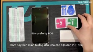 Dán PPF & Skin Carbon dành cho Crypto Solana Seeker Vega Iron 2 A910S Palm Phone loại trong nhám cho màn hình mặt lưng