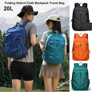 INTOONE 20L Leisure Folding Oxford Cloth Backpack Fashionable Lightweight Travel Bag High Quality Waterproof Outdoor Sports Hiking Backpack For Mens and Womens