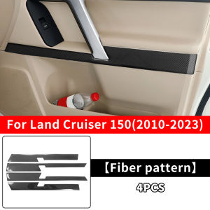 For Toyota Prado 150 Fj150 Lc150 2021-2010 2020 Interior Door Decorative Highlight Strip Accessories Stainless Steel Door Panel