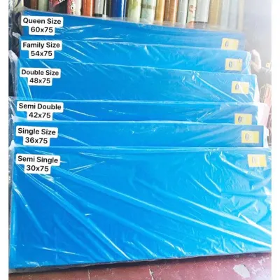 SUPER11 Foam mattress with cover 2/4 thick 100% Original Single/queen/famliy size Home Foam bed foam family size