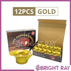 12PCS Diya Light Water Sensor LED Light Deepavali Decoration Item Vilakku LED Indian Deco Lighting Indian Decoration