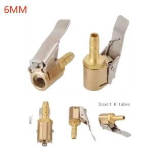 1PC Universal Tyre Air Chuck Adapter  Brass 6/8/12mm Valve Connector for Car/Truck Tire Inflator Pump