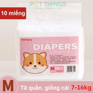Tã quần mặc cho chó mèo đực cái thấm hút khử mùi PakeWay