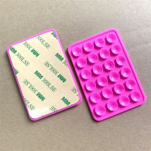 (1 PC) High-Quality Multiuse Strong Silicone Phone Holder with Non-Slip Suction Cup | 3M Adhesive Rubber Phone Holder