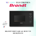 BRANDT BMS7120B 26L BUILT IN MICROWAVE + 2 YEARS WARRANTY. 