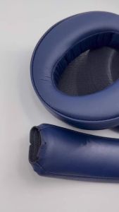 MDR-XB 950bt Earpads Headband Replacement Cushions Accessories with Memory Foam Compatible with MDR-XB950BT XB950B1 XB950N1 XB950AP Bluetooth Wireless Headphones-Protein Leather Blue