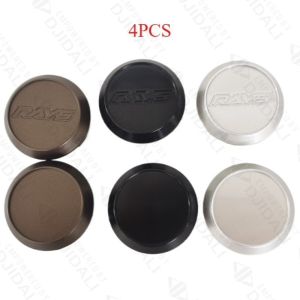 4PCS OD 64MM/ID 62.3MM Bronze Silver Black Wheel Cover Cap RAYS Center Cap Sport Rim Cap For VOLK RAYS TE37 CE28 ZE40 RE30