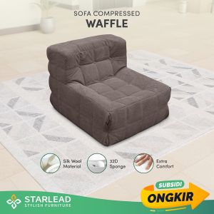 STARLEAD Sofa Waffle Cube Compressible Sponge Modular Sofa Santai Minimalis