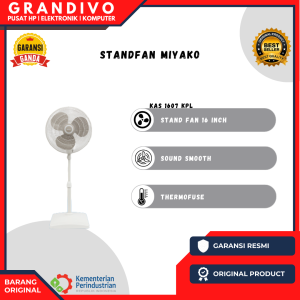 StandFan Miyako KAS 1607 KPL Garansi Resmi - Grandivo