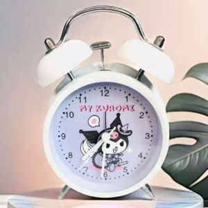 ใหม่ขนาดใหญ่ 16 ซม.การ์ตูนแหวนนาฬิกาปลุกน่ารักและสร้างสรรค์เด็กนักเรียนห้องนอนข้างเตียงเงียบตารางนาฬิกา
